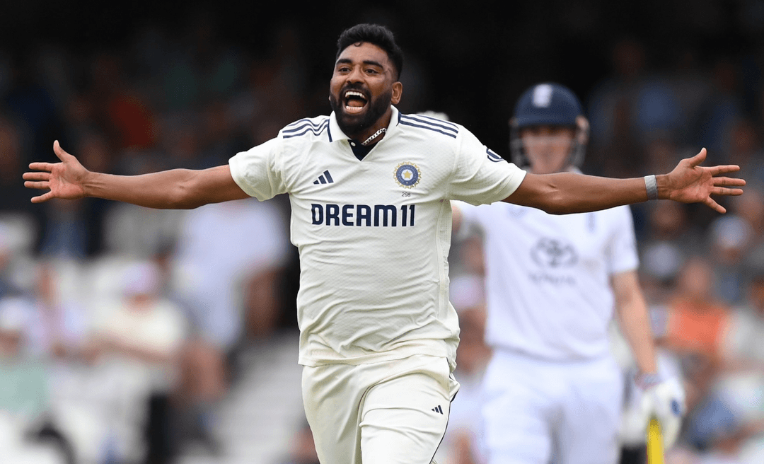 Mohammed Siraj Oval heroics